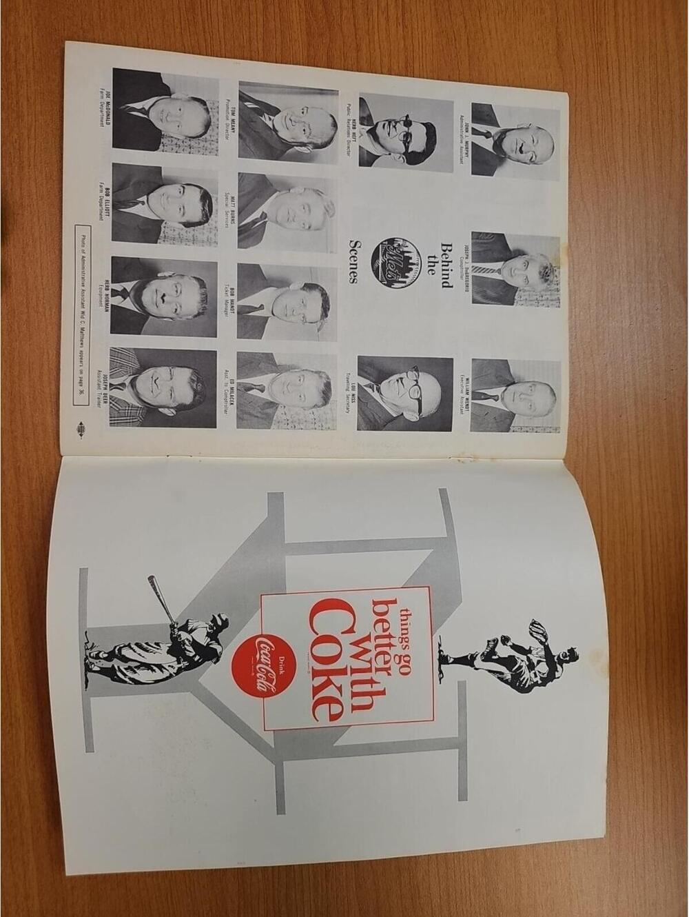 1964 New York Mets Yearbook- First Edition Shea Stadium EXCELLENT CONDITION - Picture 6 of 6